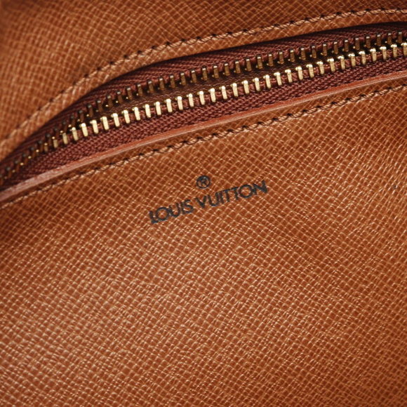 Louis Vuitton Leather Marly Dragonne Shoulder Monogram Bag Brown - Picture 4 of 7